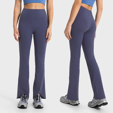 Buy Autumn Thick Flare Yoga Legging High Waist Yoga Pants Athleisure online at Fashionner.