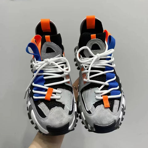 Buy Custom Logo Casual Sports Shoes Men Plus Size Other Trendy Designer Sneakers For Men online at Fashionner.