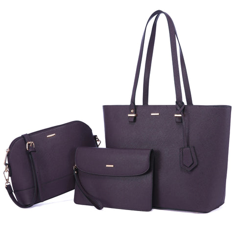 Buy Lovevook Wholesale Custom Logo Design Elegance 3 Pieces Ladies Hand Bag Big Tote Shoulder Bags Women Handbags Set online at Fashionner.