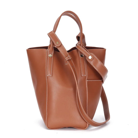 Buy Bag Cow Leather Bags Women Handbags Ladies Oem Genuine Leather Handbag China Women Casual Bucket Bag online at Fashionner.