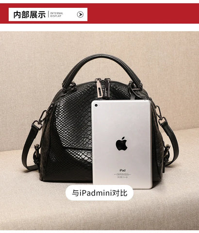 Buy 2Ndr Branded Luxury Women Genuine Imported Leather Hand Bag Ladies Crocodile Cowhide Handbag online at Fashionner.