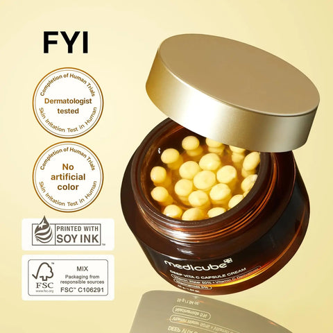 Medicube Pearl Quick Whitening Body & Face Cream - Arbutin Moisturizing Beauty Cream with Collagen for Brightening