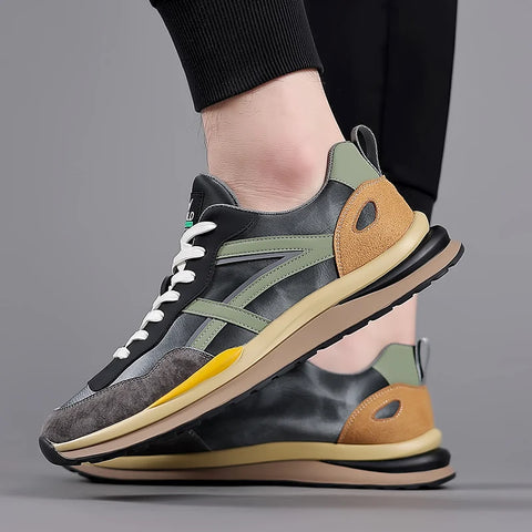 Buy Men Sneakers Male Mens Casual Shoes Tenis Luxury Trainer Race Shoe Fashion Loafers Running Shoes For Men online at Fashionner.