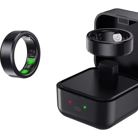 Buy Smart Ring Remote Control Sleep Monitoring Smart Rings For Sleep Tracker Thermometer Health Tracker With Cable Charge online at Fashionner.