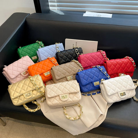 Buy Stylish New Handbags Lady Luxury Chain Bags Lady Designer Purses For Young Woman online at Fashionner.