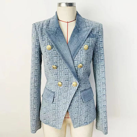 Buy H3225 Tweed Set Pink Womens High Quality Bodycon Blazers Ladies Women Plus Size Womens Coats online at Fashionner.