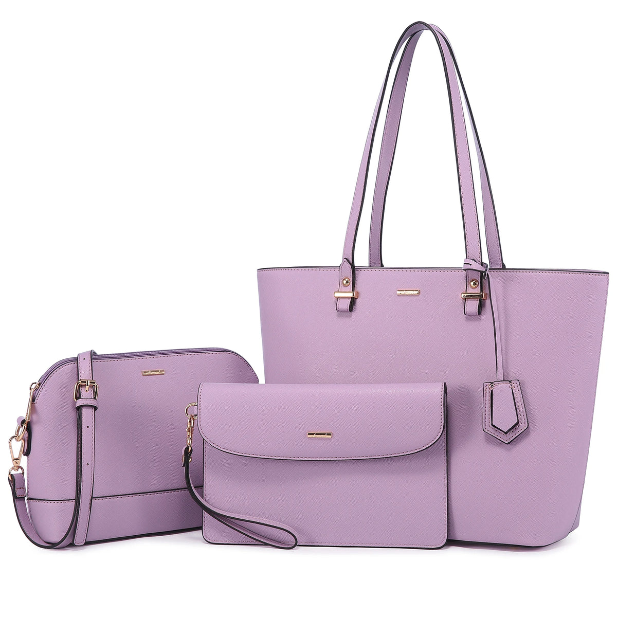 Buy Lovevook Wholesale Custom Logo Design Elegance 3 Pieces Ladies Hand Bag Big Tote Shoulder Bags Women Handbags Set online at Fashionner.