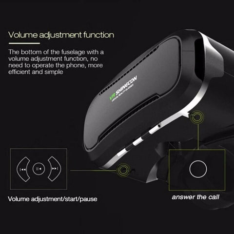 Buy Vr Shinecon 3D Virtual Reality Gaming Glasses Immersive Mobile Phone Vr Smart Glasses online at Fashionner.
