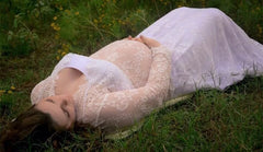 2017 Maternity photography props maxi Pregnancy Clothes Lace Maternity Dress Fancy shooting photo summer pregnant dress S-4XL - Fashionner