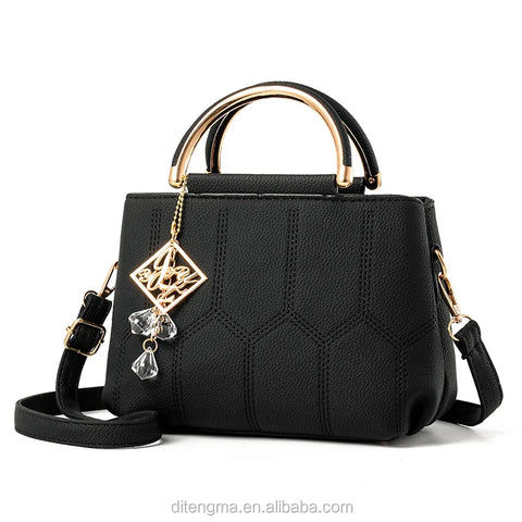 Buy Clk W197 China Factory Direct Sales Latest Design Korean Fashion Shoulder Bag Handbags For Women All-Matching Bags online at Fashionner.