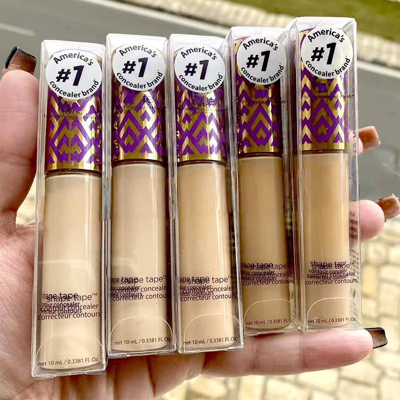 New Tarte Inspired Matte Long Wear Foundation Beauty Dark Circles Cosmetics Smudge Contour Coverage 5 Color Shape Tape Concealer