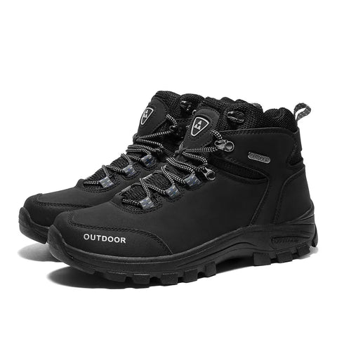 Buy High Top Outdoor Men Sport Size 39-46 Fall Winter Hiking Shoes online at Fashionner.