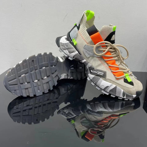 Buy Custom Logo Casual Sports Shoes Men Plus Size Other Trendy Designer Sneakers For Men online at Fashionner.