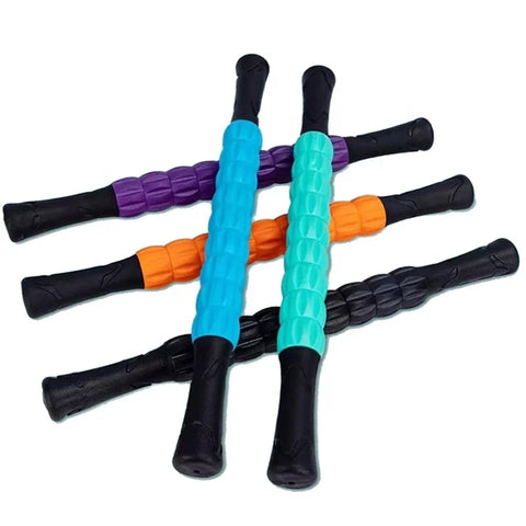 Buy Muscle Roller Stick For Athletes Rubber Muscle Roller Body Massage Sticks Tools Multifunctional Massage Roller Stick online at Fashionner.