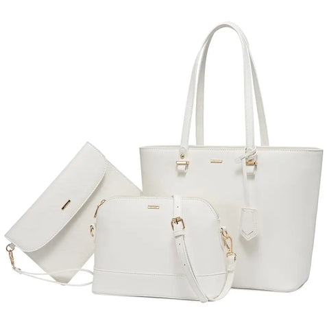 Buy Lovevook Wholesale Custom Logo Design Elegance 3 Pieces Ladies Hand Bag Big Tote Shoulder Bags Women Handbags Set online at Fashionner.