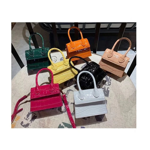 Buy Luxury Mini Women Patent Leather Handbags Ladies Small Shoulder Crossbody Hand Bags Purses And Handbags For Women Bags Pu online at Fashionner.