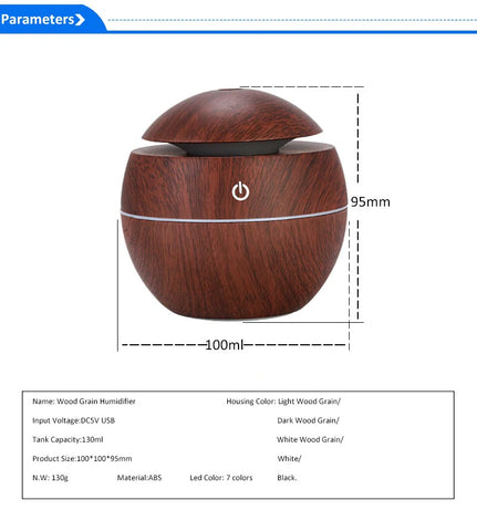 Buy Car White Aroma Diffuser Ultrasonic Essential Oil Incense Steam Humidifier For Bed Room Perfume Fogger Usb online at Fashionner.