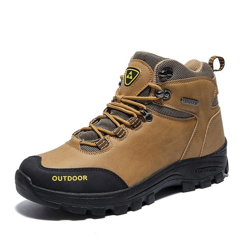 Buy High Top Outdoor Men Sport Size 39-46 Fall Winter Hiking Shoes online at Fashionner.