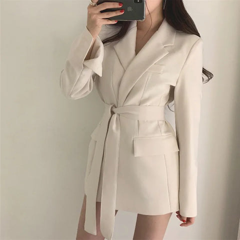 Buy Liu Ming Spring Autumn High Quality Women Clothing Blazer Jacket Coats online at Fashionner.