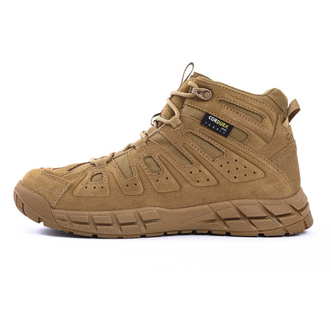 Buy 518 Combat Boots Winter Wear-Resistant Comfortable Keep Warm Resist Cold Leather Boots For Men online at Fashionner.