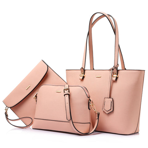 Buy Lovevook Wholesale Custom Logo Design Elegance 3 Pieces Ladies Hand Bag Big Tote Shoulder Bags Women Handbags Set online at Fashionner.