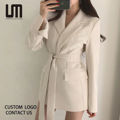 Buy Liu Ming Spring Autumn High Quality Women Clothing Blazer Jacket Coats online at Fashionner.