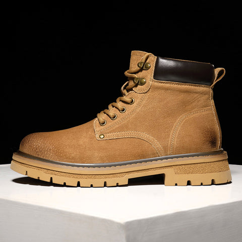 Chaussures de randonnée pour hommes, style britannique, style workwear