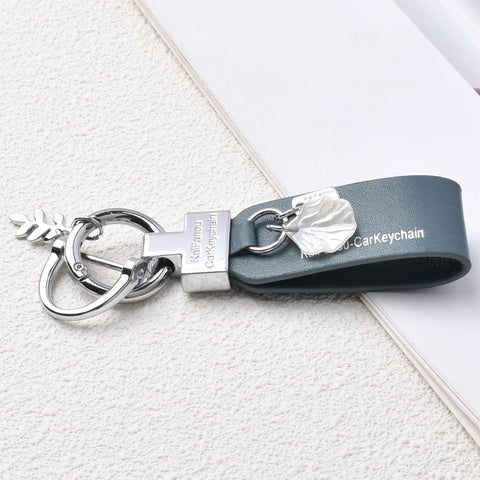 Ornement de suspension automobile Porte-clés cercle exquis et tendance