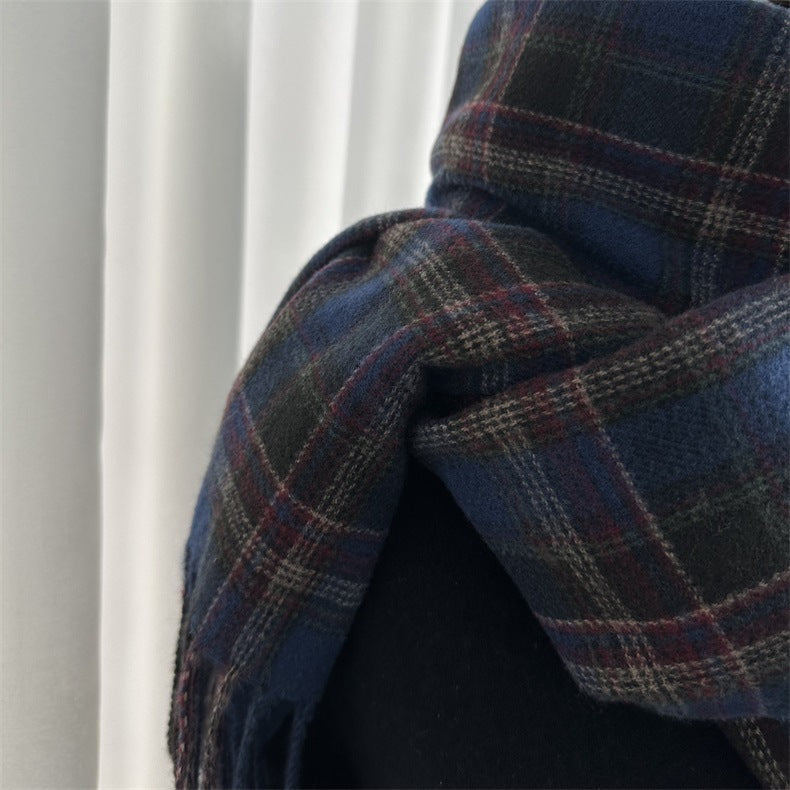 Fashion Plaid Scarf For Women - Fashionner