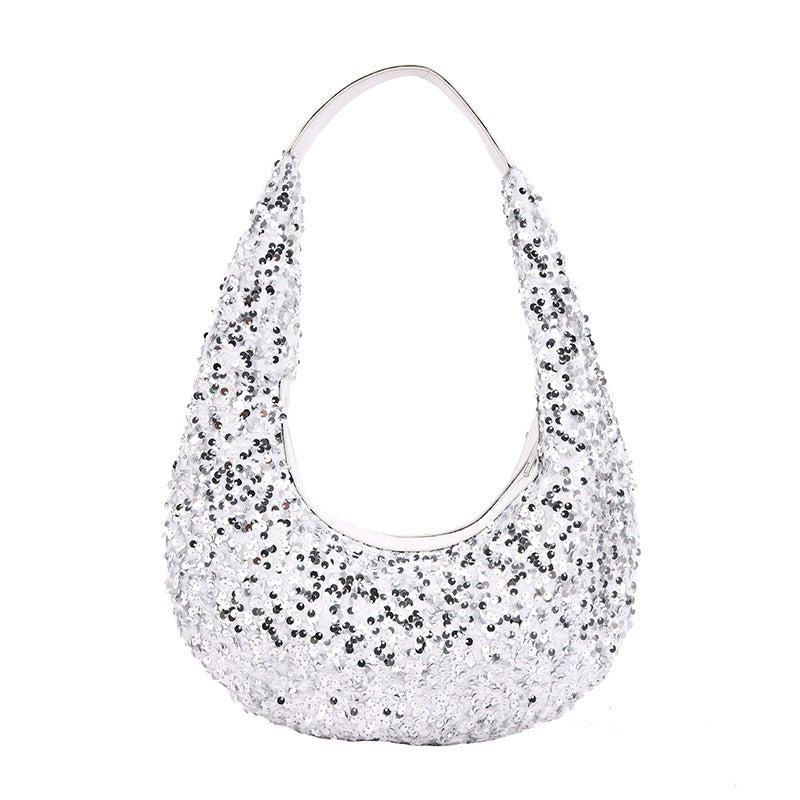 New Dinner All-match Sequins Handbag - Fashionner