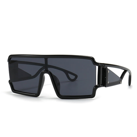 Square Fashion Large Rim Vintage Sunglasses - Fashionner