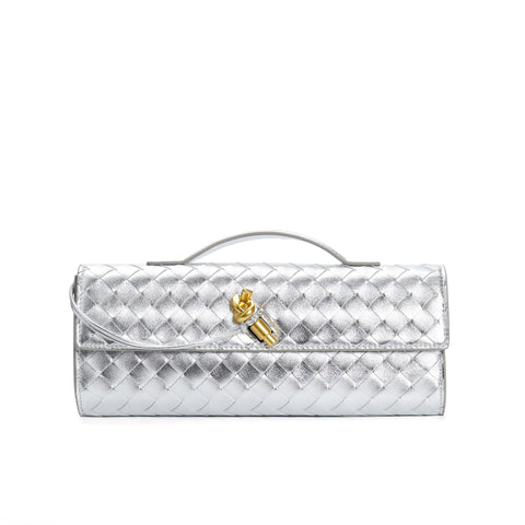 Sac bandoulière tissé mode pochette