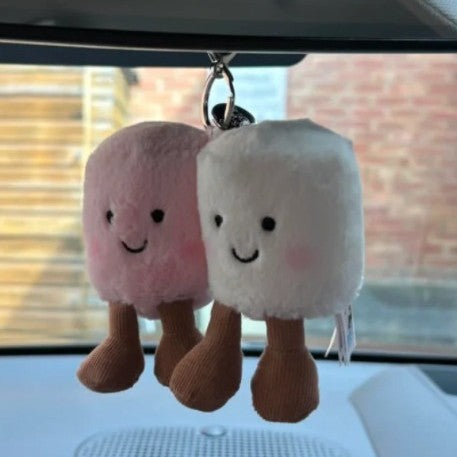 Pairs Of Cotton Candy Pendant Keychain