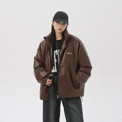 Cotton Coat Autumn And Winter Solid Color Men And Women - Fashionner