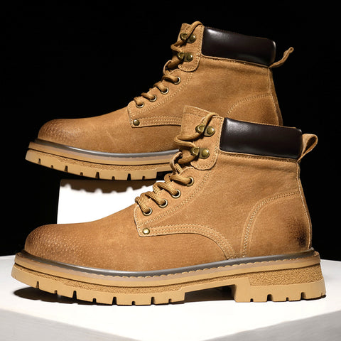 Chaussures de randonnée pour hommes, style britannique, style workwear