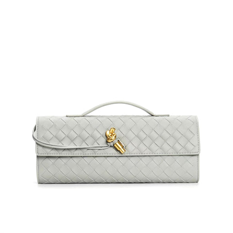 Sac bandoulière tissé mode pochette