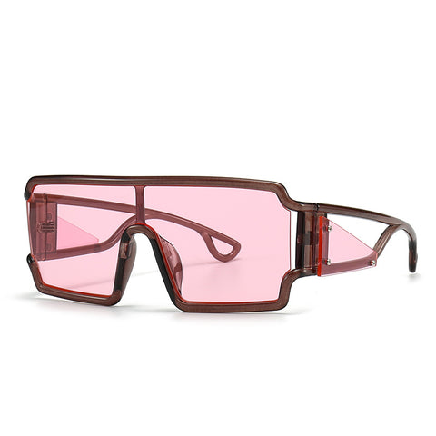 Square Fashion Large Rim Vintage Sunglasses - Fashionner