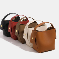 Simple Vintage Commuter Women Handbags Business Small Crossbody Shoulder Bags Fashion Trend Luxury Leather Bags - Fashionner
