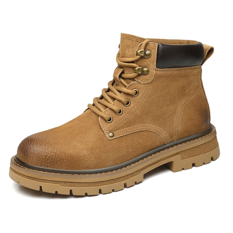 Chaussures de randonnée pour hommes, style britannique, style workwear