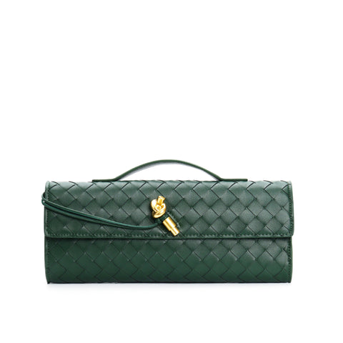 Sac bandoulière tissé mode pochette