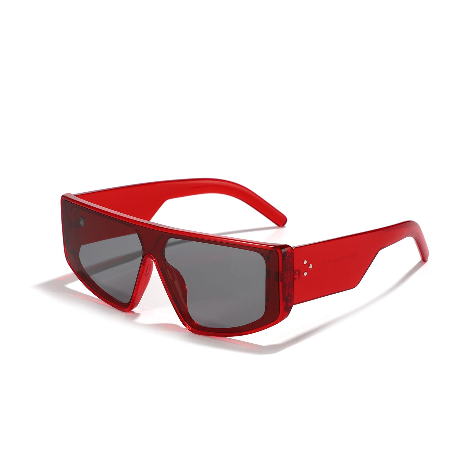 Men's Oversized One-piece Sunglasses Rivet - Fashionner