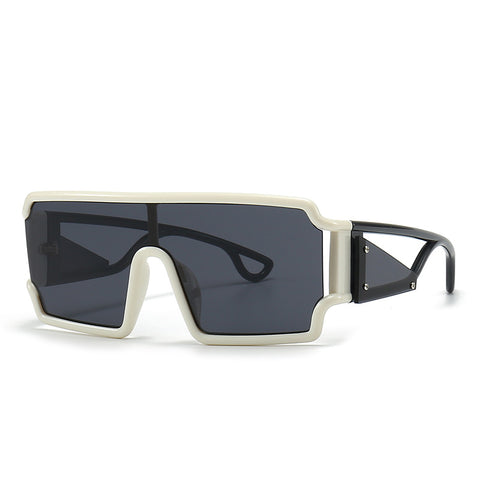 Square Fashion Large Rim Vintage Sunglasses - Fashionner