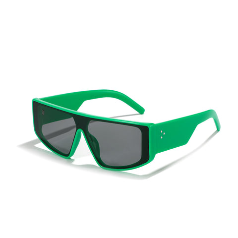 Men's Oversized One-piece Sunglasses Rivet - Fashionner