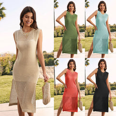 Seaside Holiday Long Dress Fashion - Fashionner