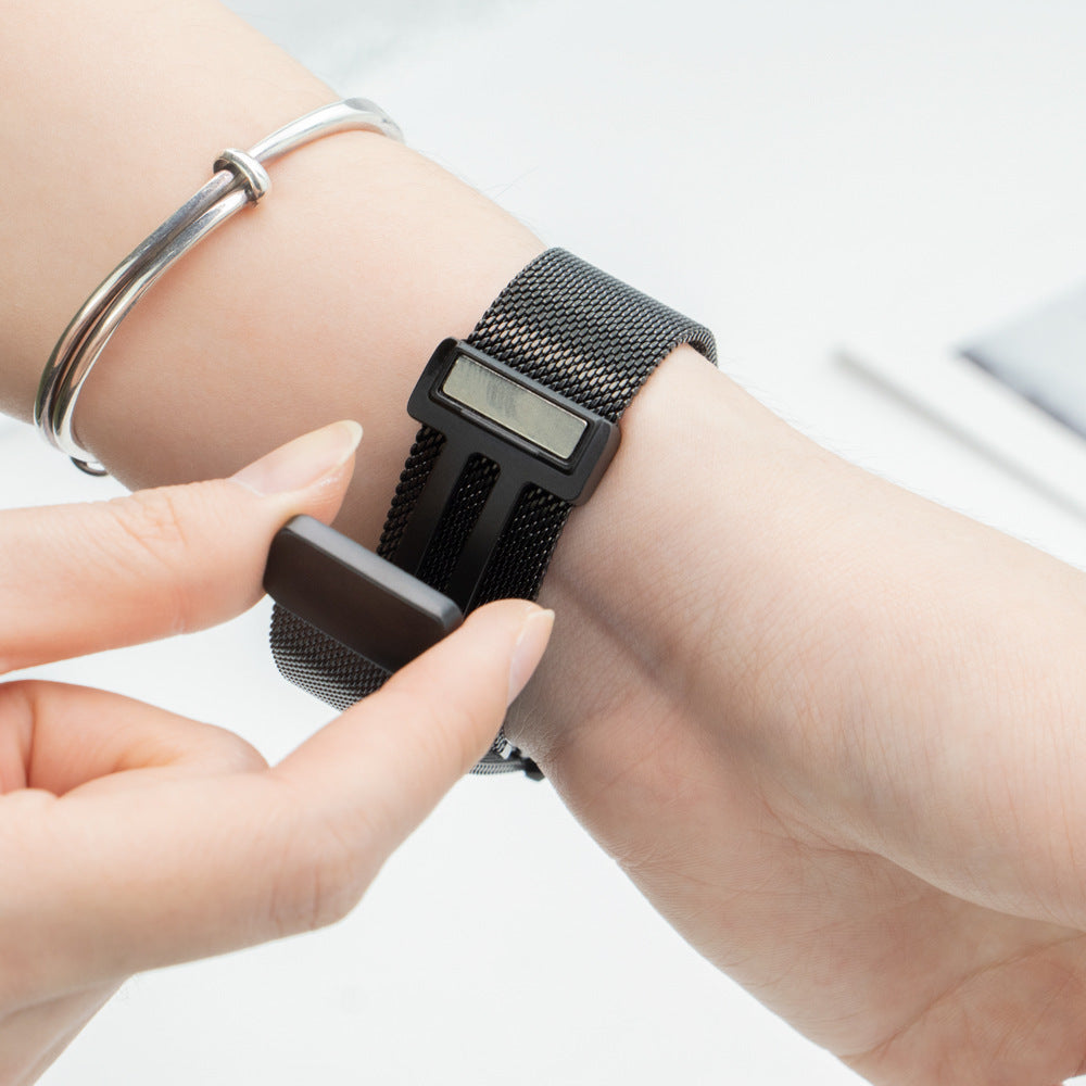 Stainless Steel Milanis Magnetic Folding Buckle Strap