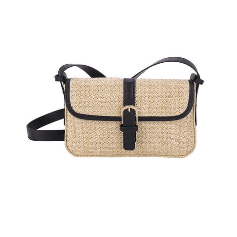 Women's Fashion Summer Straw Shoulder Bag - Fashionner