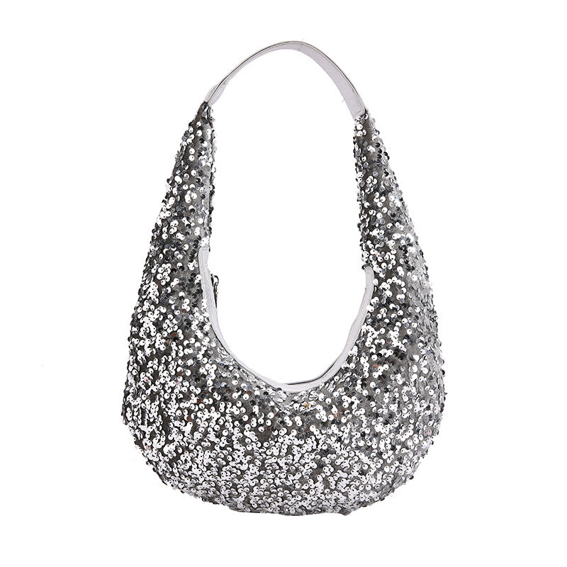 New Dinner All-match Sequins Handbag - Fashionner