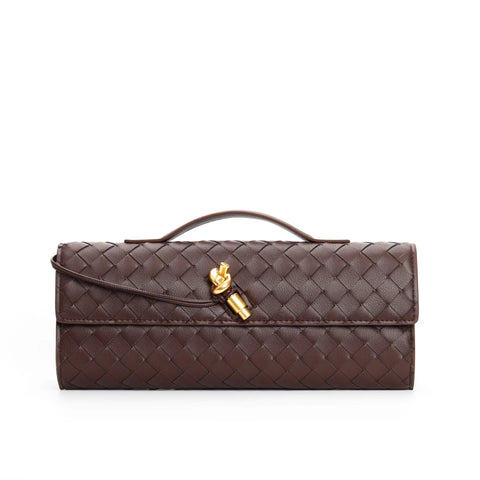 Sac bandoulière tissé mode pochette