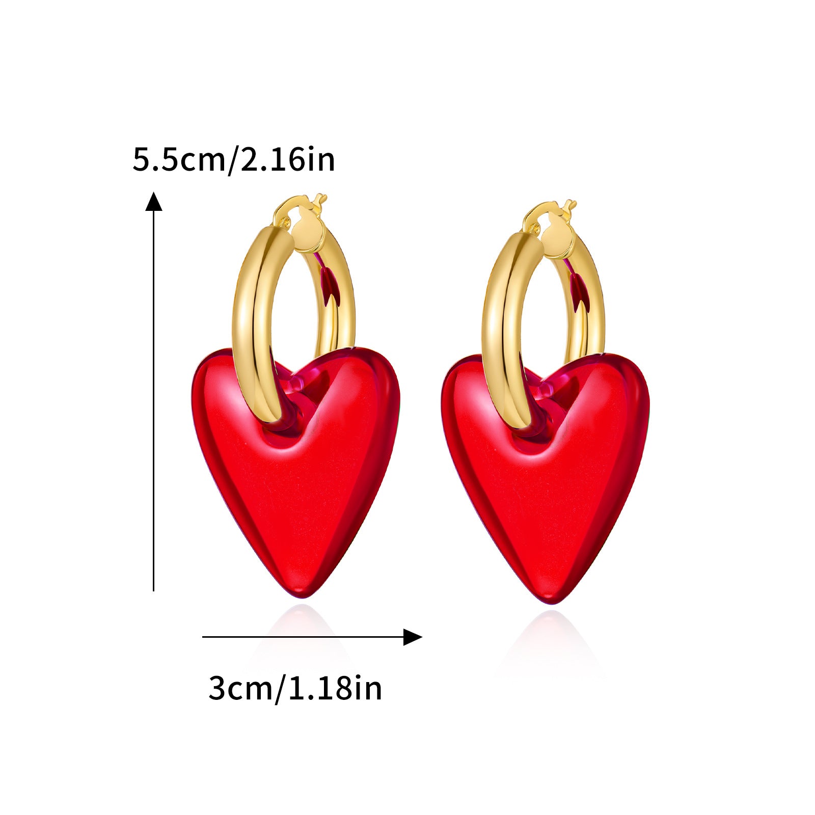Buy Middle Aged Small Fragrance Wine Red Series Earrings Baroque Retro Style Light Luxury Gold Ruby Earrings For Women online at Fashionner.