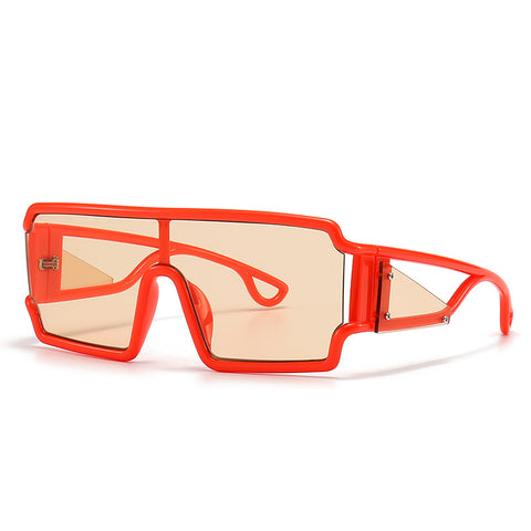 Square Fashion Large Rim Vintage Sunglasses - Fashionner